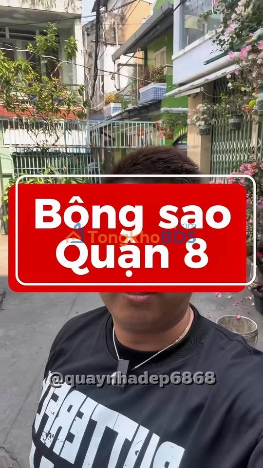 Nhà phố Bông Sao Quận 8 36m² 3.8 tỷ - Sổ hồng sẵn