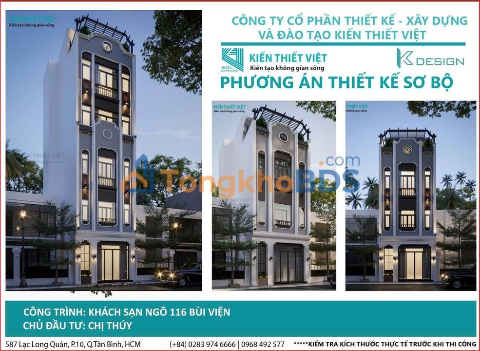 Nhà phố Bùi Viện Quận 1 45m² chính chủ bán