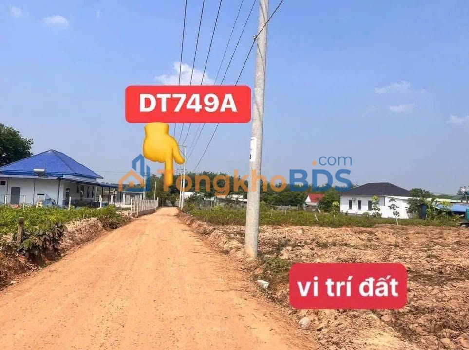 Đất nền Minh Thạnh Dầu Tiếng 275m² thổ cư 100% giá 400 triệu