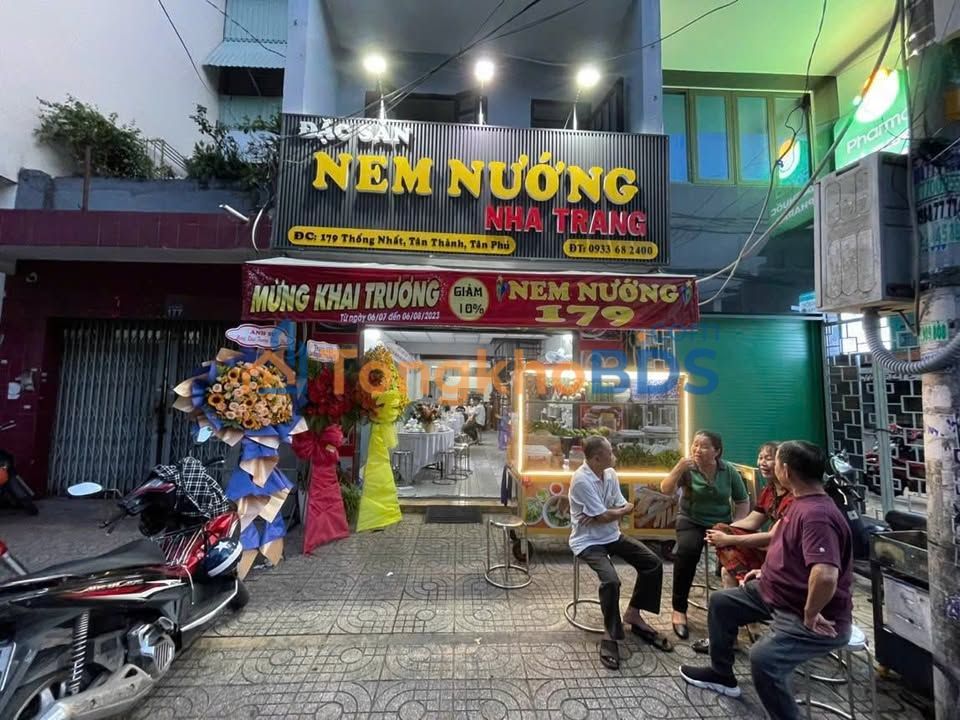 Nhà mặt tiền Thống Nhất Tân Phú 80m² - Mặt tiền kinh doanh
