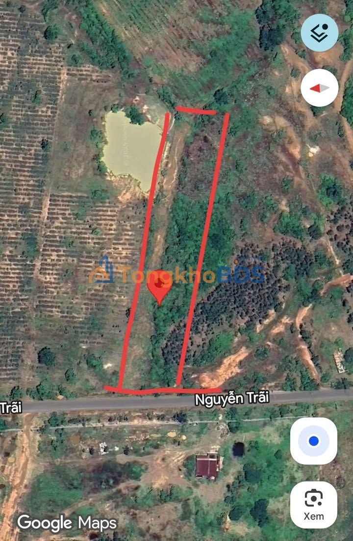 Đất mặt tiền Nguyễn Trãi Sông Lũy 2043m² - Sổ đỏ chính chủ