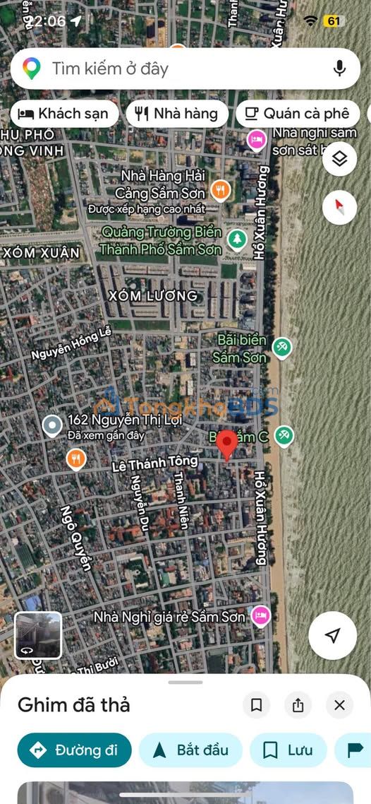 Đất nền Lê Thánh Tông Sầm Sơn 135m² - Giá cắt lỗ cực sốc!