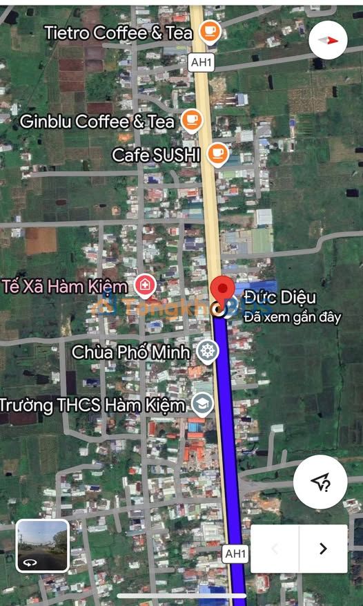 Đất nền Hàm Kiệm, Bình Thuận 468m² giá 3.1 tỷ - Mặt tiền kinh doanh