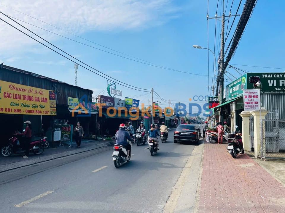 Đất nền mặt tiền Nguyễn Văn Khạ Củ Chi 270m² - Đất thổ cư 100%
