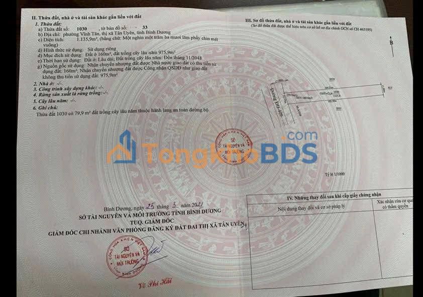 Kho xưởng mặt tiền DH 409 Tân Uyên 160m² - Gần KCN