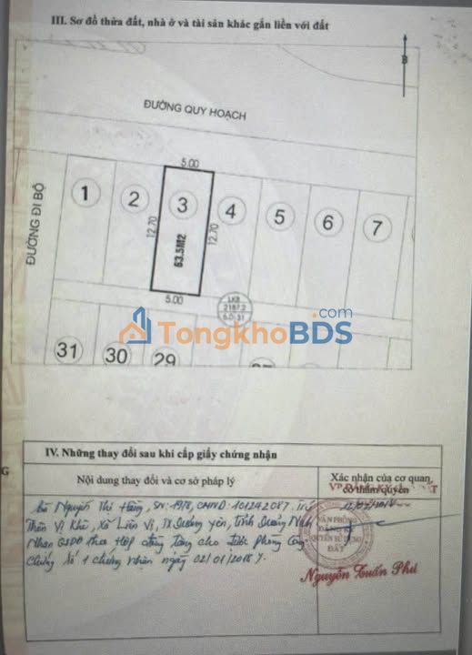 Đất tái định cư Hùng Thắng Hạ Long 64m² 4 tỷ - Hạ tầng hoàn thiện