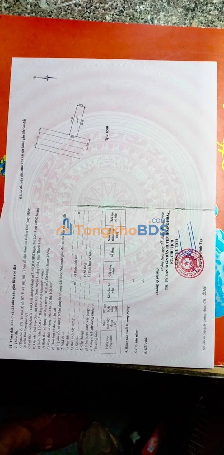 Lô đất Phố Đạo Sơn Bút Sơn 100m² - Tiềm năng tăng giá