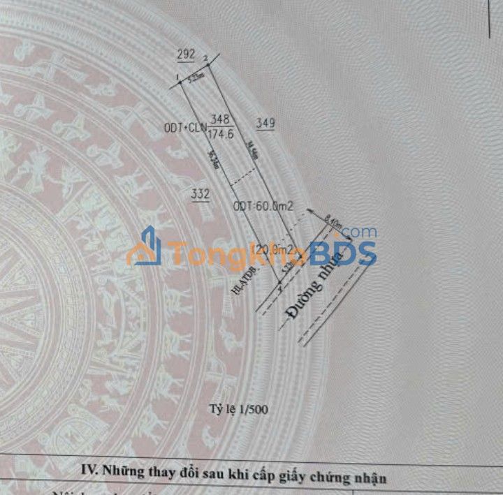 Đất nền Vĩnh Tân, Tân Uyên 177m² giá 1.55 tỷ - Pháp lý rõ ràng