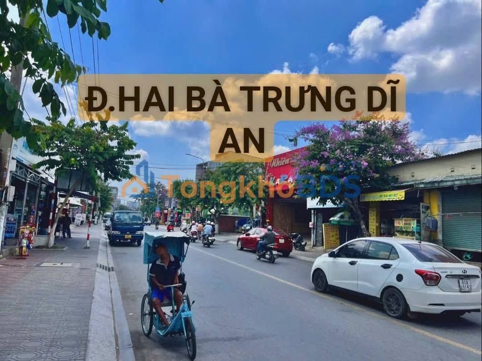 Đất nền Hai Bà Trưng Dĩ An 351m² - Sổ đỏ chính chủ