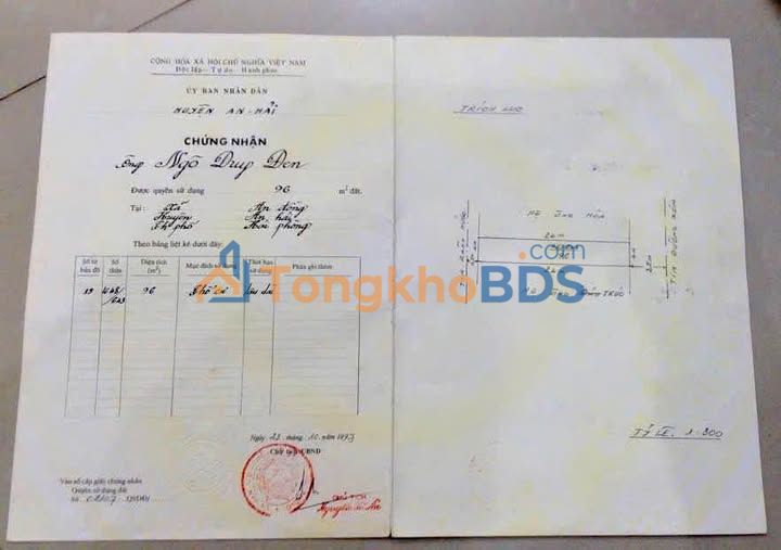 Đất nền Cái Tắt An Đồng 90m² sổ đỏ chính chủ giá tốt