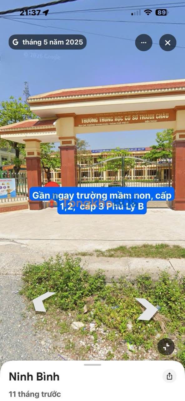 Đất nền Phủ Lý 62m² giá 2 tỷ - Sổ hồng sẵn, vị trí đắc địa!