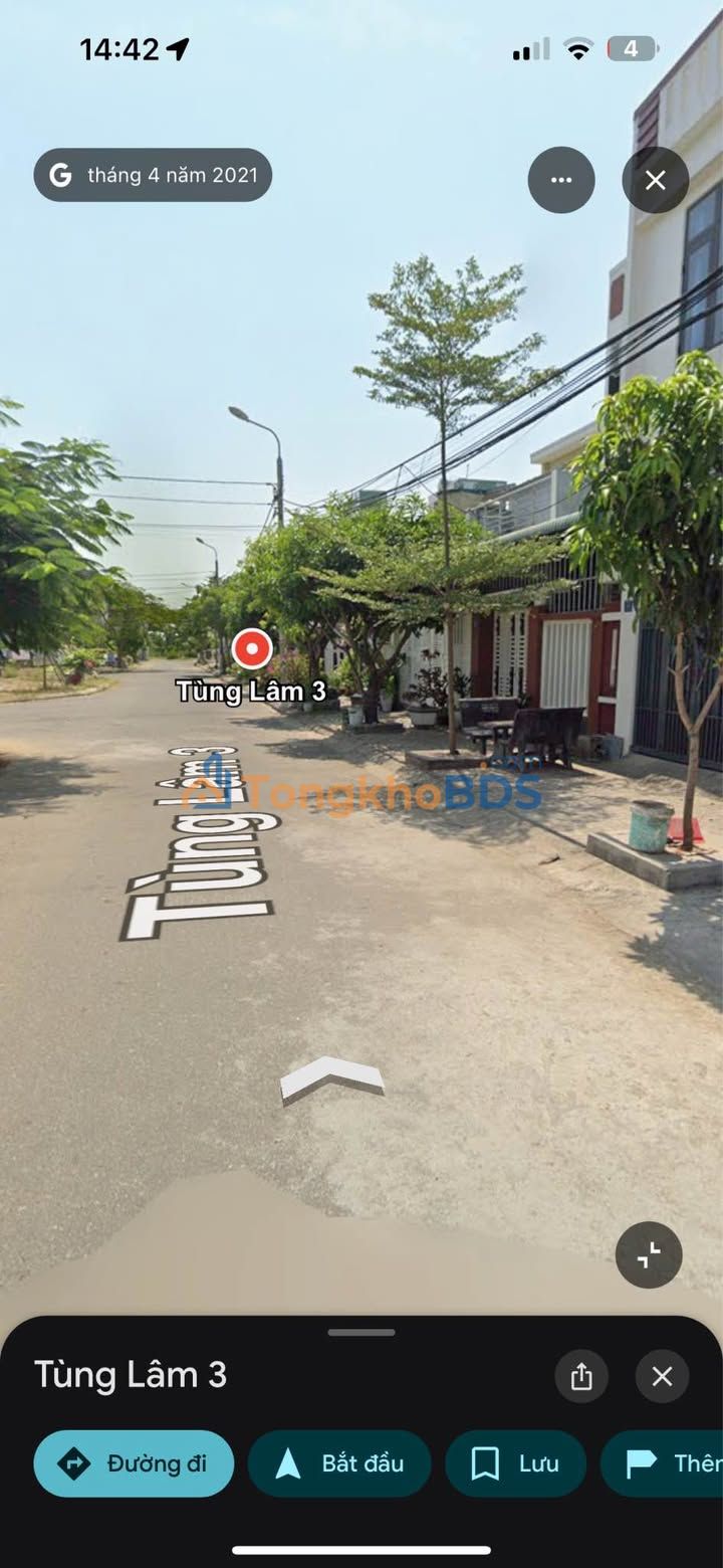 Đất nền Cẩm Lệ 100m² giá 4.55 tỷ - Sổ đỏ chính chủ, view công viên