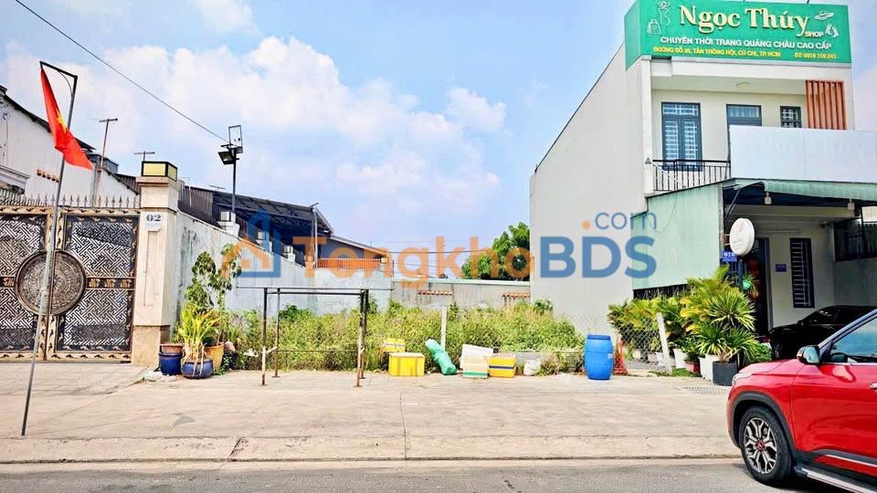 Đất nền Tân Thông Hội Củ Chi 175m² đất thổ cư 100%