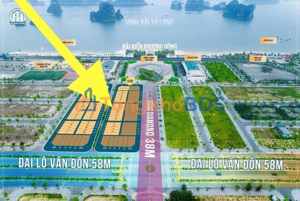 Nhà phố Phương Đông Vân Đồn 88m² 3.8 tỷ - Mặt tiền kinh doanh