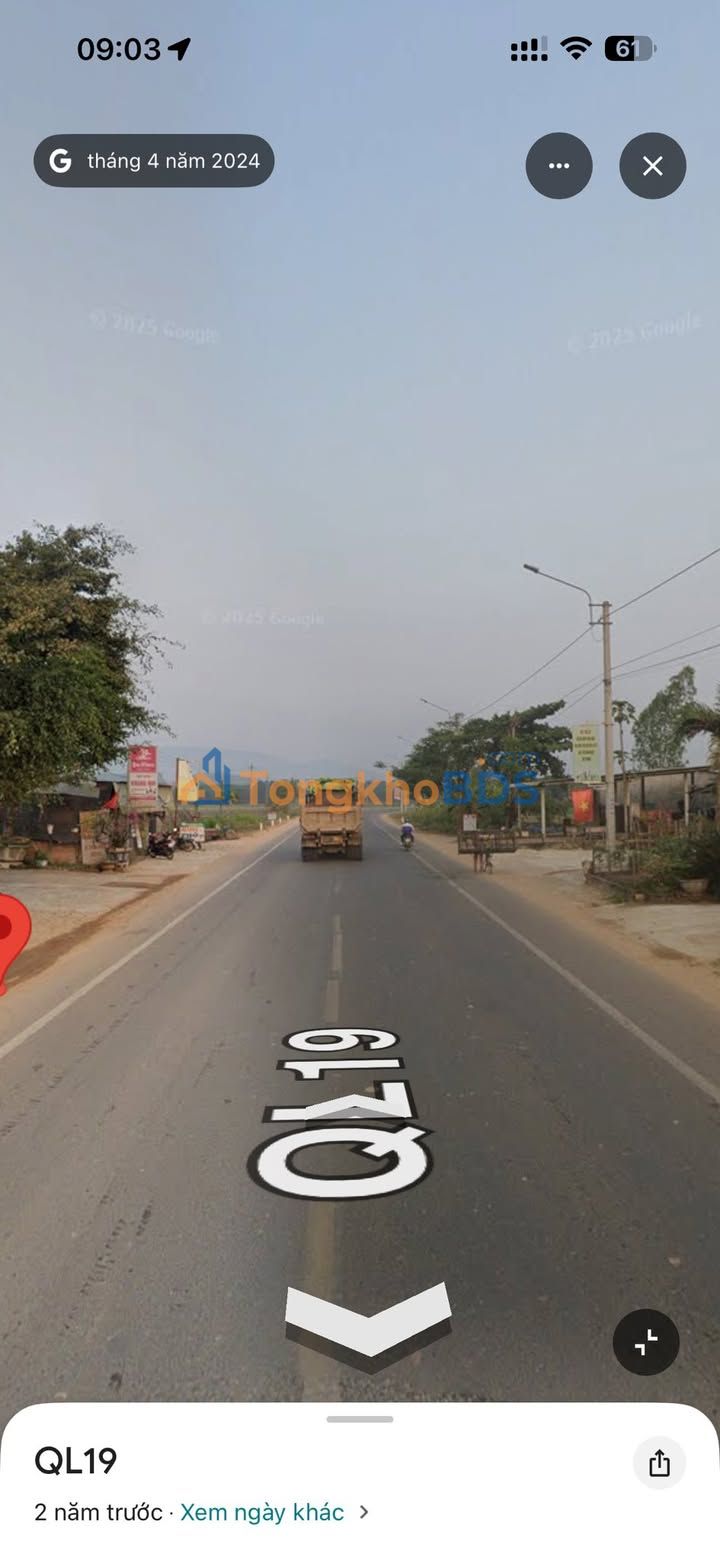 Đất mặt tiền QL19 An Nhơn Tây 450m² - Đường to ô tô
