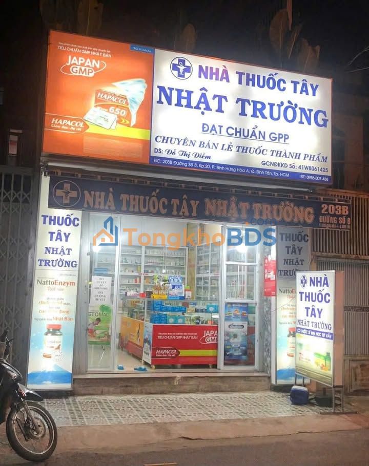 Nhà mặt tiền Đường số 8 Quận 8 72m² - Mặt tiền kinh doanh