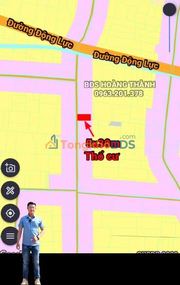 Đất nền Đức Lập Hạ 150m² 850 triệu/lô - Đất thổ cư 100%