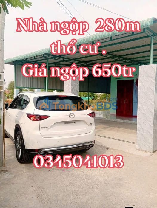 Nhà cấp 4 Hàm Đức 280m² 650 triệu - Chính chủ bán