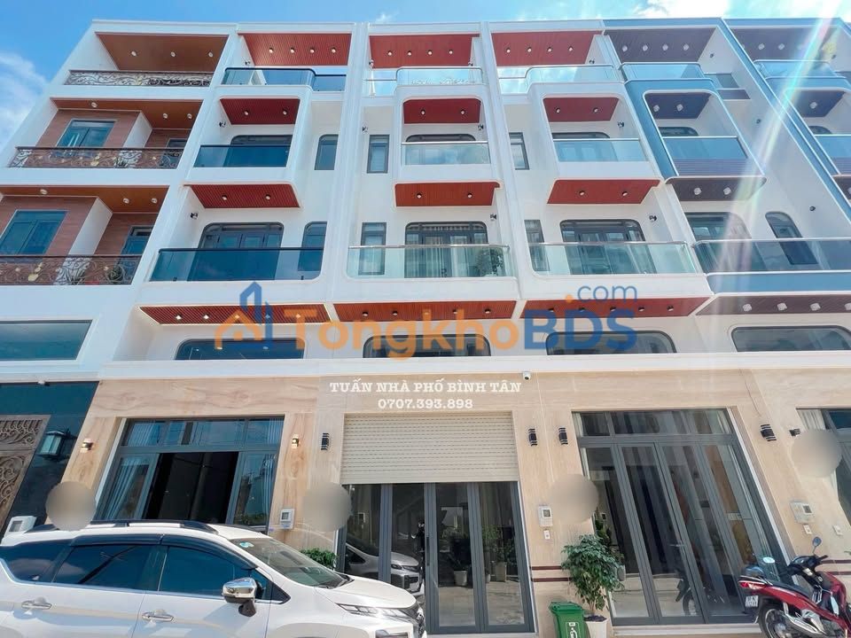 Nhà đẹp Bình Tân đường Số 6 92m² - Ô tô vào tận nhà