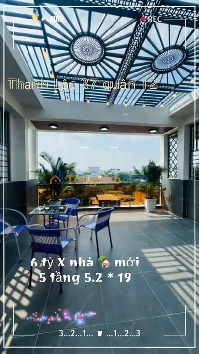 Nhà riêng Thạnh Lộc Q12 99m² giá 6.9 tỷ - Ô tô vào tận nhà!