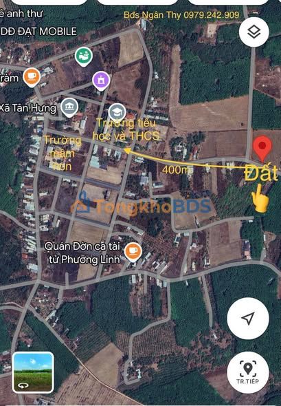 Đất Tân Hưng, Đồng Phú 252m² giá <600 triệu - Sổ hồng