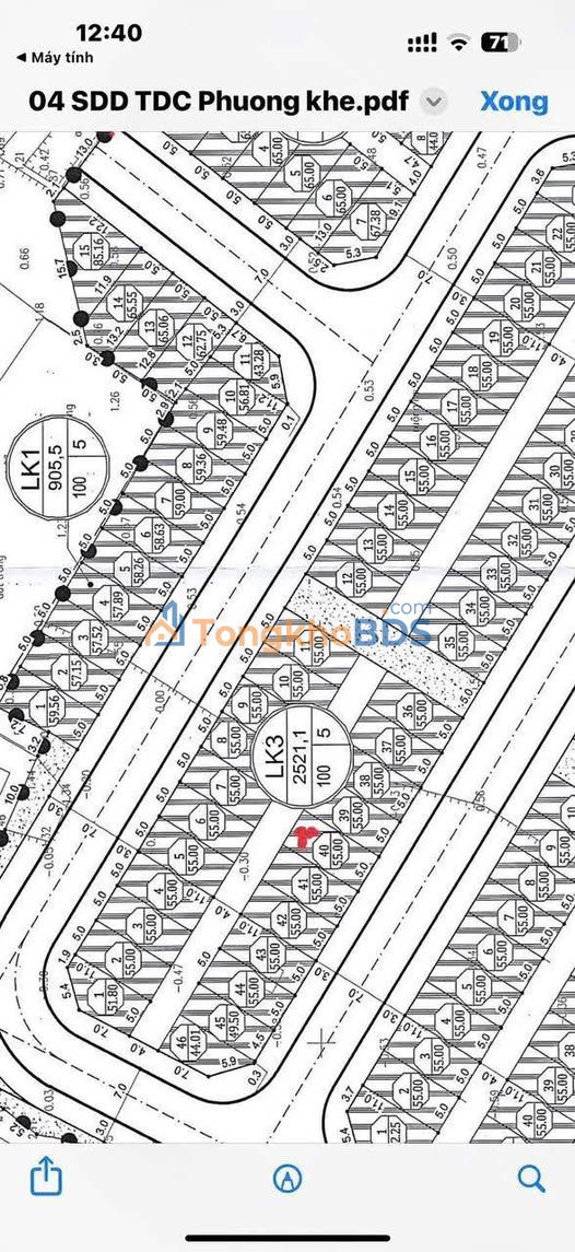 Đất nền TĐC Phương Khê 55m² giá 3.8 tỷ - Pháp lý rõ ràng