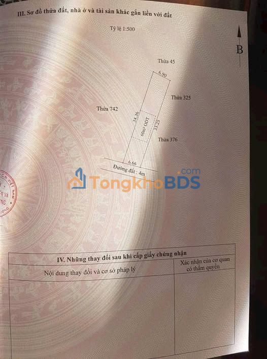 Đất nền Vĩnh Phú Thuận An 284m² - Pháp lý rõ ràng