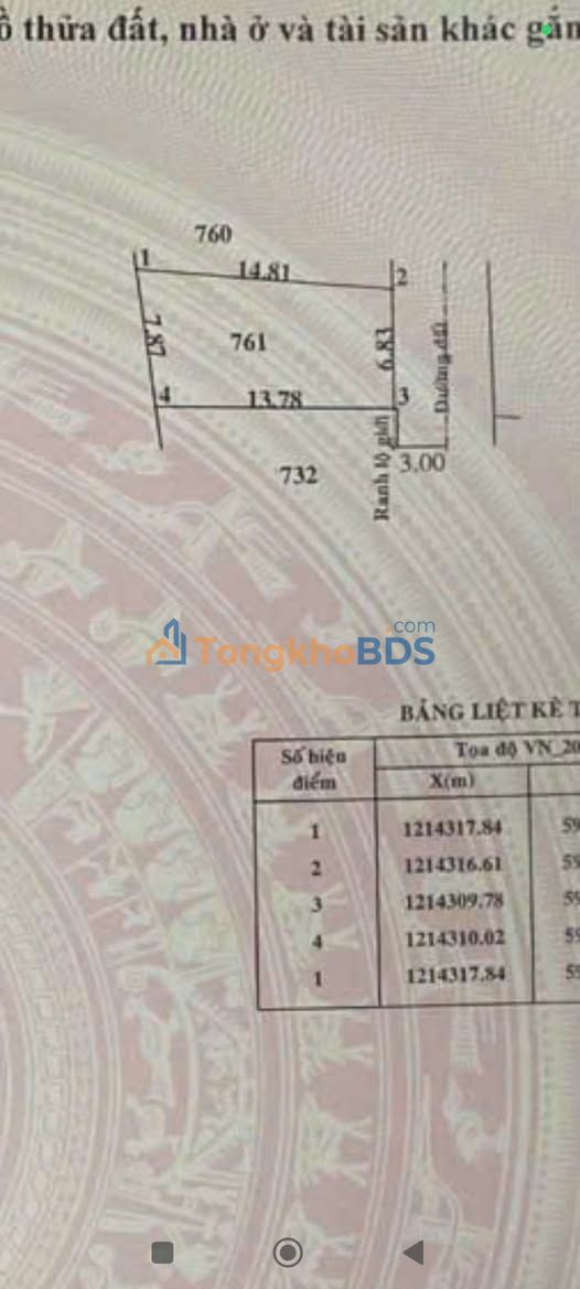 Đất nền Củ Chi 101m² giá 1.8 tỷ - Giá tốt hiếm có!