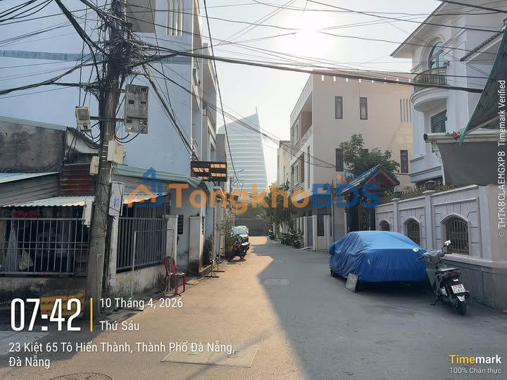 Nhà lô góc Hồ Nghinh 65m² gần biển Mỹ Khê - Ô tô vào tận nhà