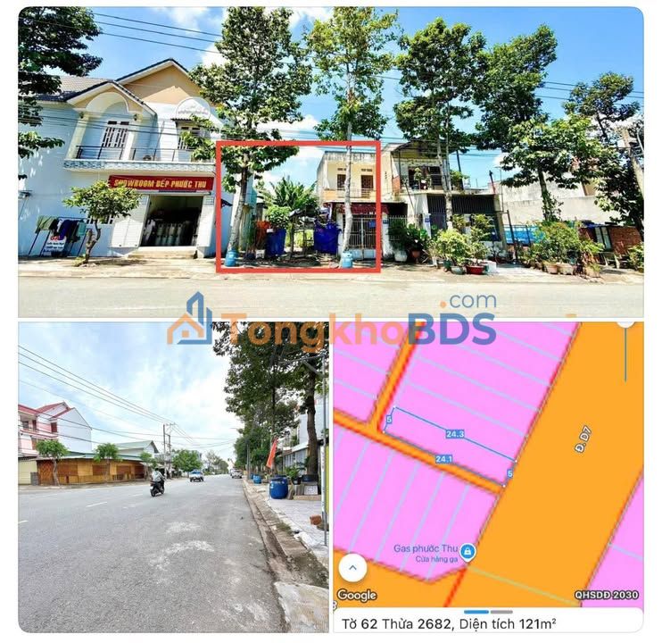 Đất nền KDC Biconsi Dĩ An 121m² giá 5.9 tỷ - Lô góc cực đẹp!