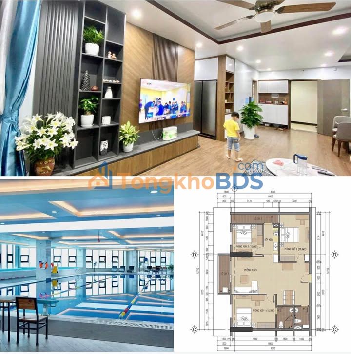 Căn hộ Thăng Long City Hà Đông 108m² 5.7 tỷ - Full nội thất