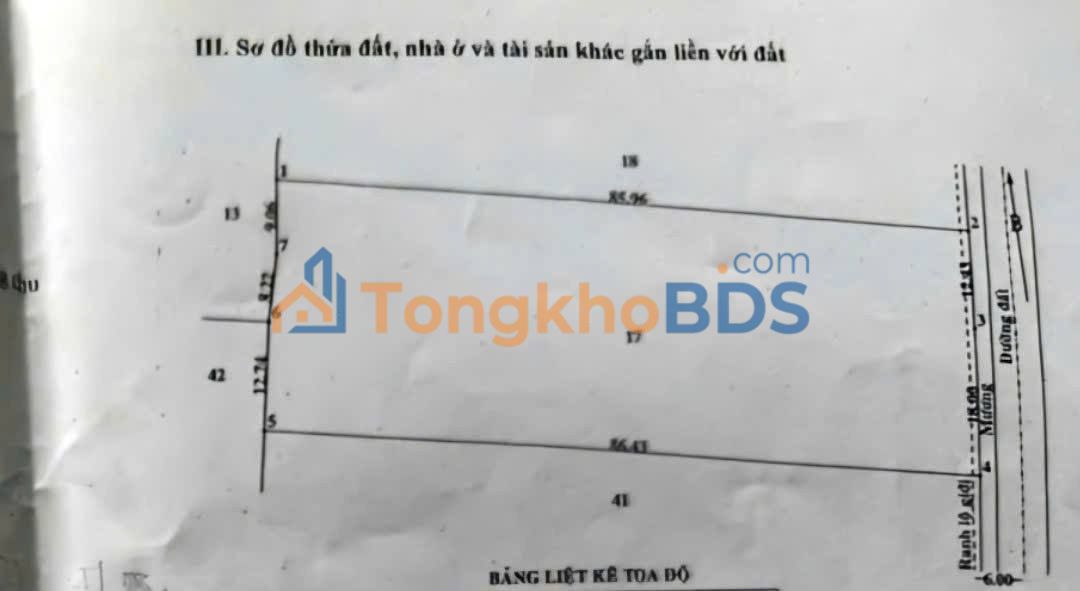 Đất vườn Hòa Phú Củ Chi 2603m² giá 15.6 tỷ - Nghỉ dưỡng lý tưởng!