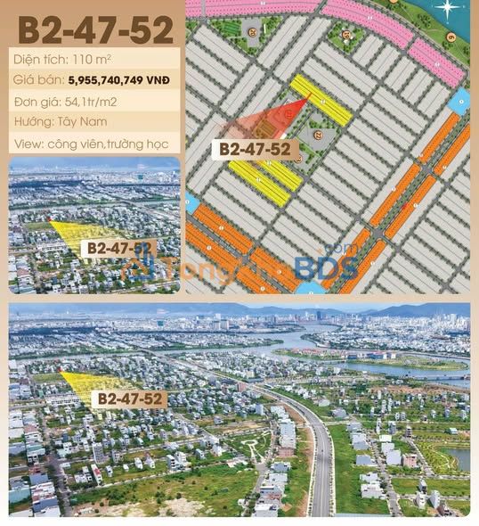 Cặp đất nền B2 An Phú Tam Kỳ 110m² - Tiềm năng tăng giá