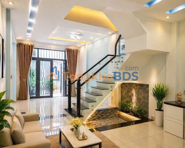 Nhà 4 tầng Thạnh Mỹ Lợi 59m² giá 9 tỷ - Ô tô vào tận nhà