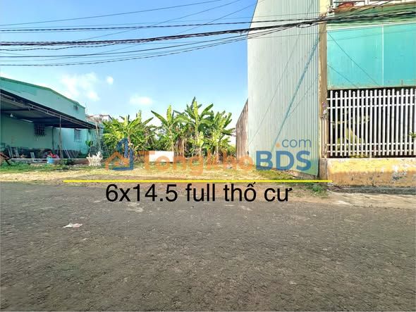 Đất nền Biên Hòa 87m² giá 700 triệu - Sổ đỏ chính chủ!