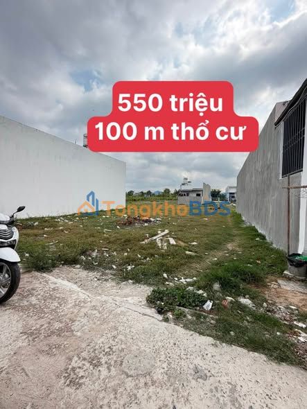 Đất nền Phong Nẫm Phan Thiết 100m² giá 550 triệu - Sổ hồng chính chủ