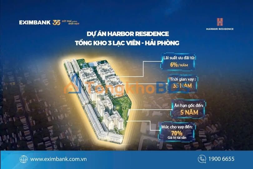 Căn hộ Harbor Residence Hải Phòng 29-54m² - View đẹp, sổ hồng lâu dài