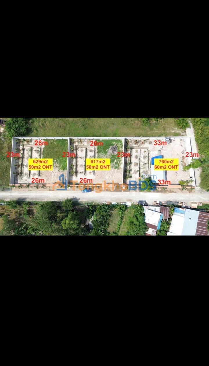 Đất nền Thái Mỹ Củ Chi 629m² giá 2.65 tỷ - Tiềm năng tăng giá cao!