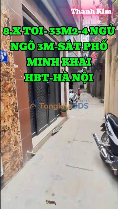 Nhà riêng Minh Khai, Hai Bà Trưng 33m² - Giá tốt hiếm có