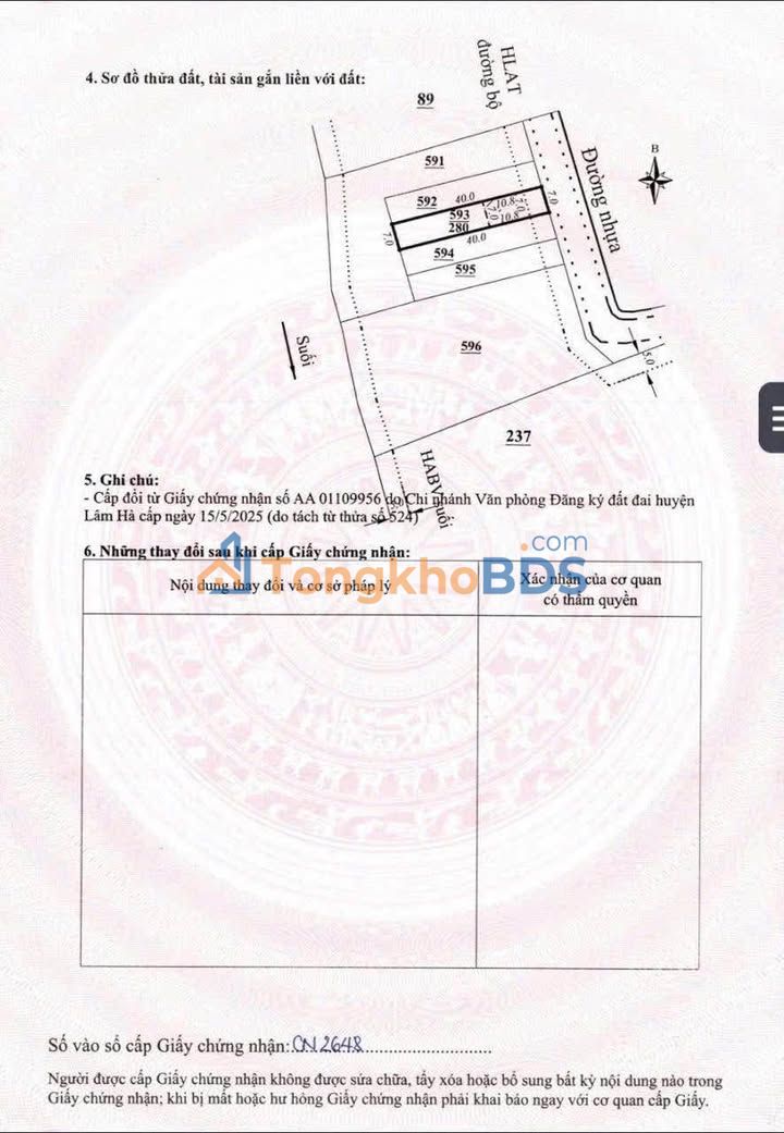 Đất nền Nam Ban Lâm Hà 280m² giá 560 triệu - Tiềm năng tăng giá cao