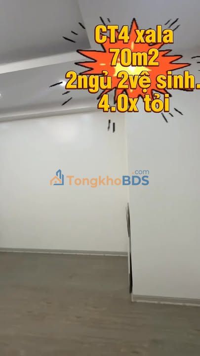 Căn hộ CT4 Xala Hà Đông 70m² giá 4 tỷ - Hướng tốt thoáng mát
