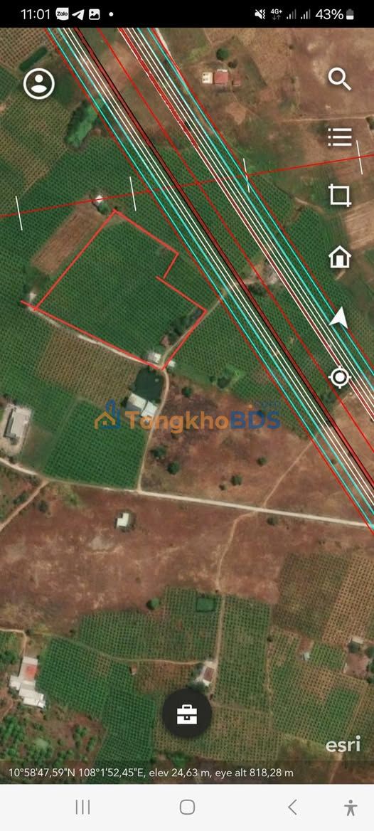 Đất vườn Hàm Hiệp 1.6ha giá 550tr/sào - Tiềm năng đầu tư lớn