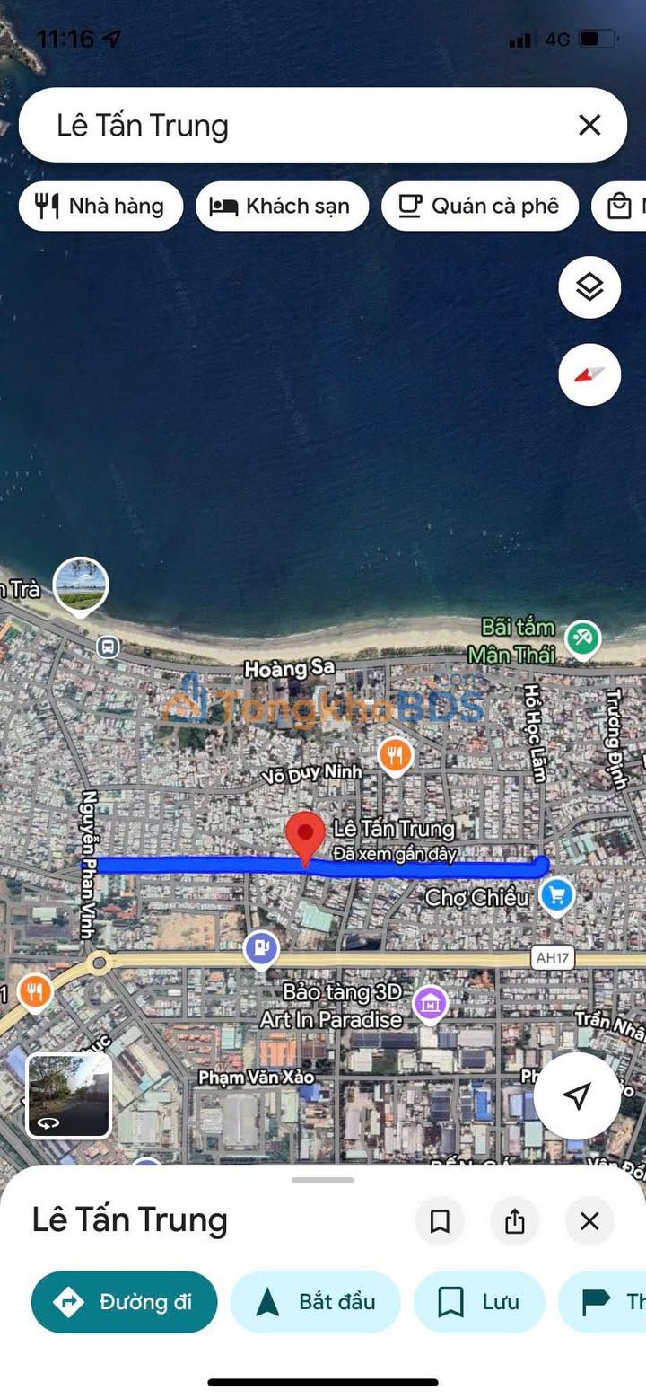 Đất nền Lê Tấn Trung Sơn Trà 340m² 33 tỷ - Vị trí đắc địa kinh doanh!