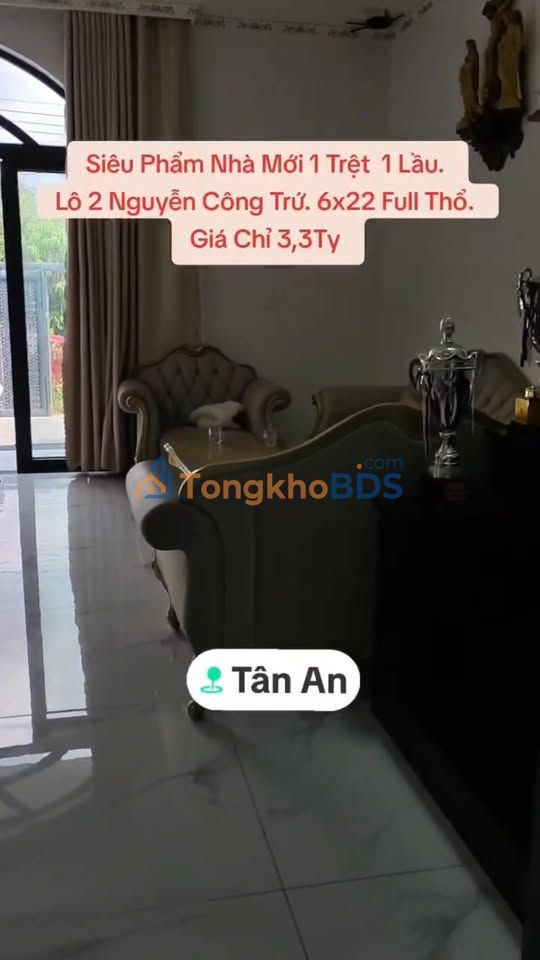 Nhà riêng Nguyễn Công Trứ La Gi 132m² - Kiến trúc cổ điển sang trọng