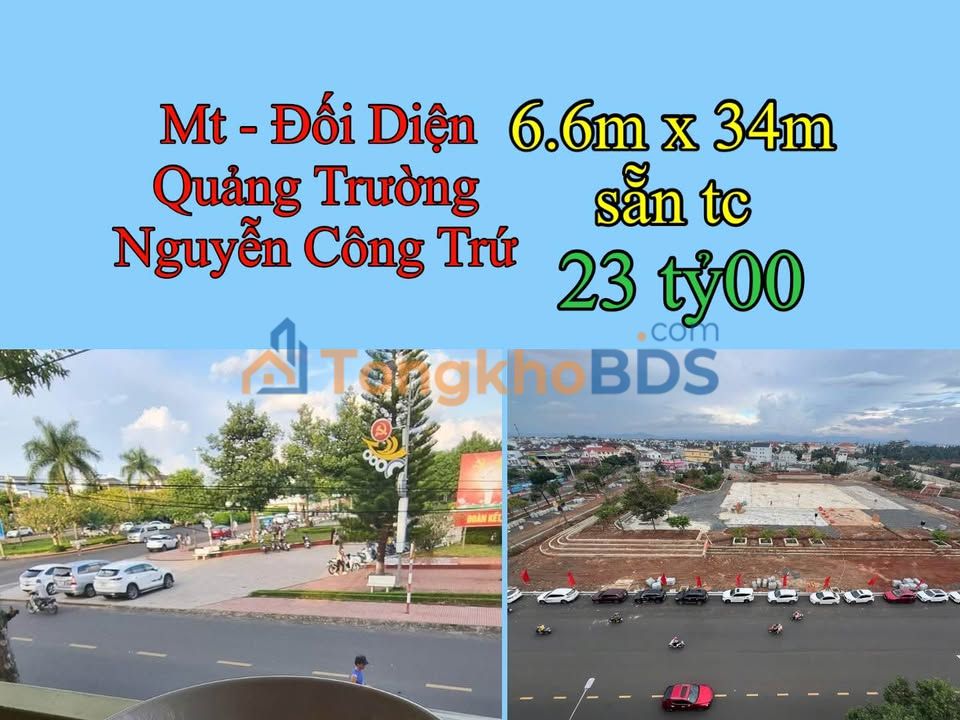 Nhà phố Nguyễn Công Trứ Bảo Lộc 224m² - 23 tỷ - Vị trí đắc địa