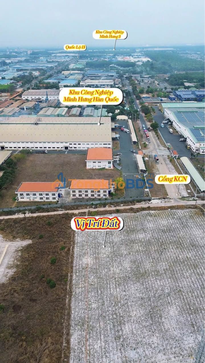 Đất nền Minh Hưng Chơn Thành 1070m² giá 1,7 tỷ - Tiềm năng tăng giá
