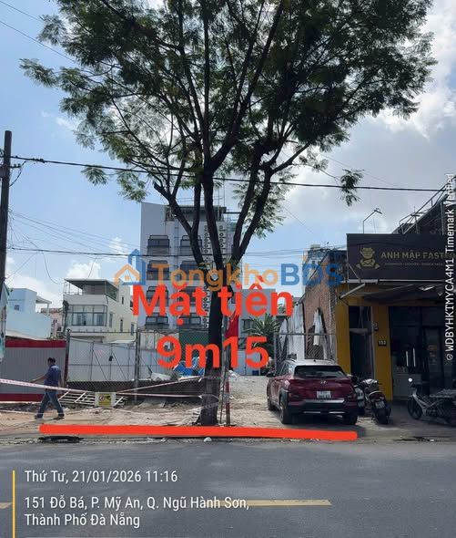 Đất Mặt Tiền Đỗ Bá Đà Nẵng 318m² - Vị Trí Vàng Kinh Doanh Đắc Địa