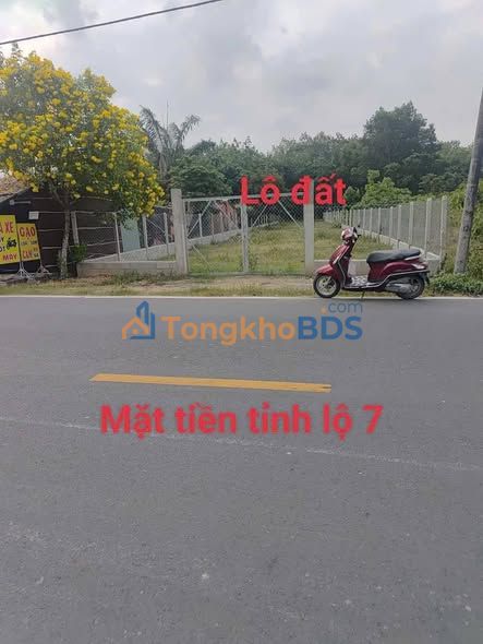 Đất nền Tỉnh Lộ 7 Củ Chi 1055m² giá 6.2 tỷ - Giá tốt đầu tư