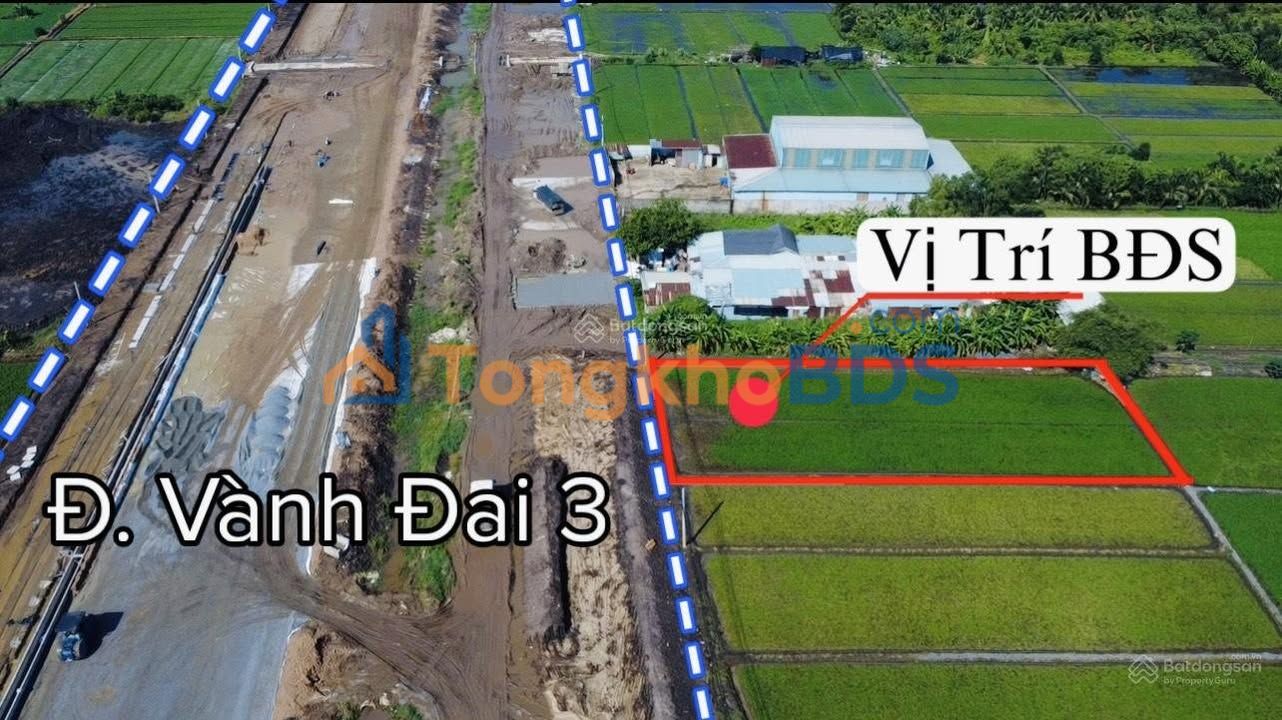 Đất 2 MT Vành đai 3 Bình Mỹ 1.975m² - Tăng giá
