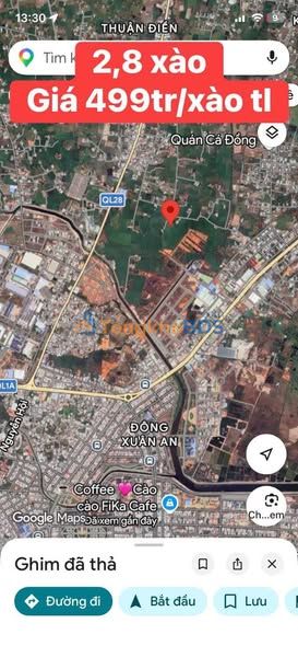 Đất đầu tư Hàm Thắng 2800m² giá 499 triệu/xao - Tiềm năng cực lớn!